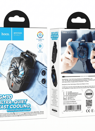 Cooler Celular Gamer Hoco GM10 Ventilador Silencioso - Technosun