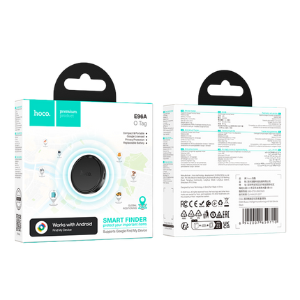 GPS Hoco E96A – Localizador Compatible con Google Find My Device (Android)