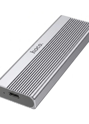 Enclosure M.2 SATA Hoco HB47 Aluminum Alloy SSD 4TB Gris - Technosun