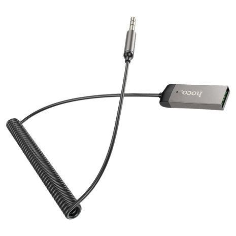 Hoco E78 – Transmisor Bluetooth para Automóvil con AUX y Control de Llamadas - Technosun