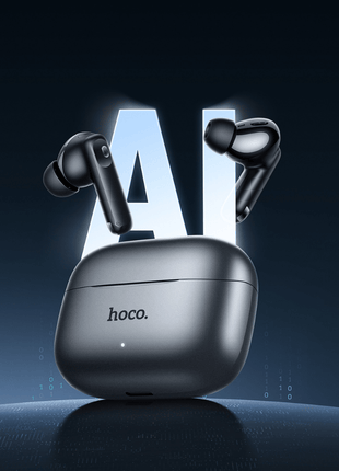 HOCO EQ27 AI – Audífonos TWS con Cancelación de Ruido y Traducción por IA - Technosun