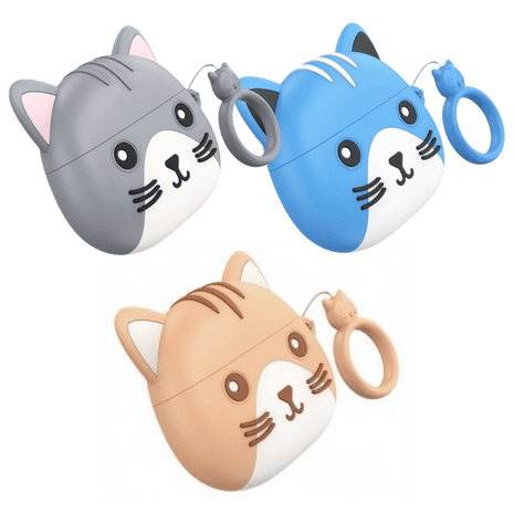 Hoco EW46 – Audífonos Bluetooth TWS con Funda de Gato Incluida - Technosun