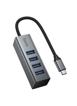 Hoco HB1C Hub 4 en 1 USB - C a 4 USB - A USB 3.0 - Technosun