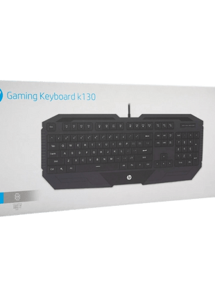 HP Gaming Keyboard K130 – Teclado Gamer Alámbrico para Juegos y Oficina - Technosun