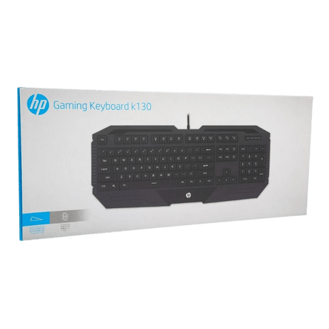 HP Gaming Keyboard K130 – Teclado Gamer Alámbrico para Juegos y Oficina - Technosun