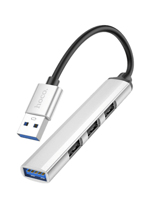 HUB HOCO HB26 USB - A 4 EN 1 - Technosun