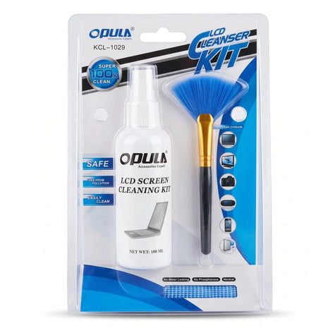Kit de Limpieza Pantallas OPULA KCL-1029 100ml - Technosun