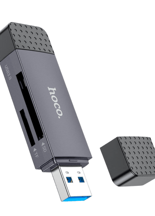 Lector de Tarjetas Hoco HB45 – USB - C y USB - A para SD y MicroSD - Technosun