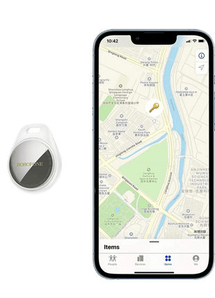 LOCALIZADOR GPS BOROFONE BC100 COMPATIBLE CON APPLE FIND MY - Technosun