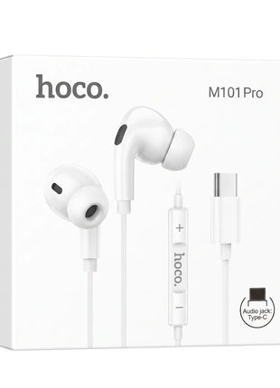 Audífonos In-Ear Hoco M101 Pro Tipo C con Micrófono