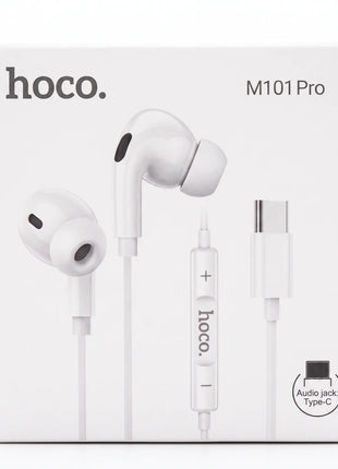 Audífonos In-Ear Hoco M101 Pro Tipo C con Micrófono