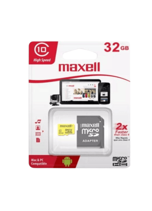 MEMORIA MICRO SD MAXELL CLASE 10 - Technosun
