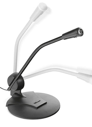 Micrófono de Escritorio Trust Primo Desk - Conexión 3.5mm - Technosun
