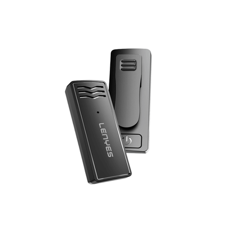 MICROFONO INALAMBRICO LENYES LM202 DOBLE IOS ANDROID - Technosun