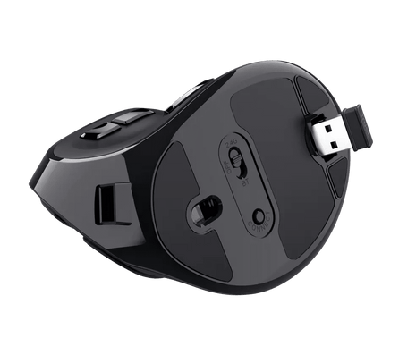 Mouse Ergonómico Vertical Trust Voxx Inalámbrico Recargable - Technosun