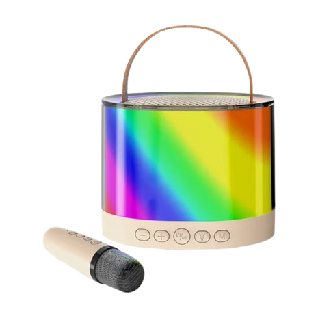 PARLANTE KARAOKE LENYES S229 5W CON MICROFONO - Technosun