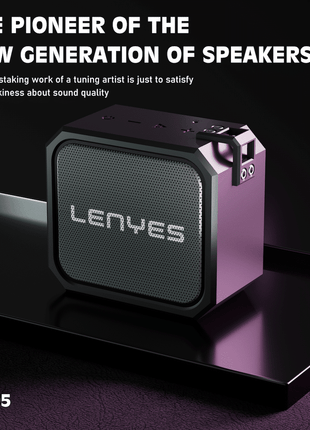 PARLANTE PORTATIL LENYES S105 5W BLUETOOTH 4.2 IPX7 - Technosun