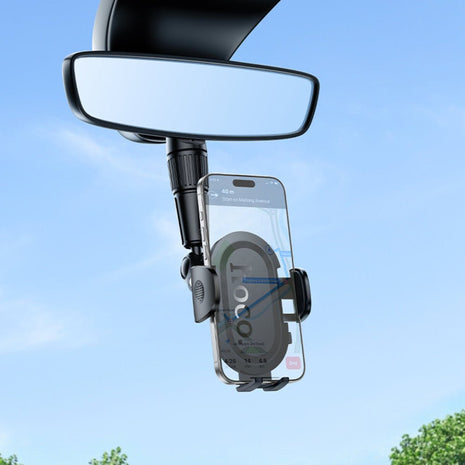 Soporte Auto Hoco H88 – Fijación en Espejo Retrovisor / Universal 4.7–7" - Technosun