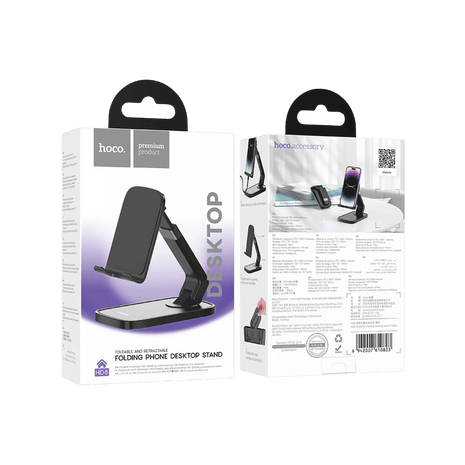 SOPORTE ESCRITORIO HOCO HD8 PARA CELULAR PLEGABLE - Technosun