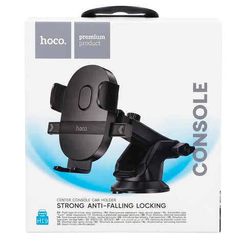 Soporte para Auto Hoco H19 Consola Central Negro - Technosun