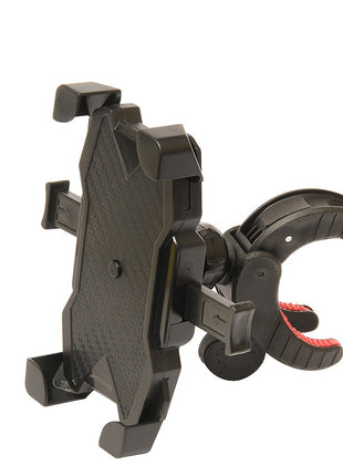 SOPORTE TECMASTER PARA MOTO Y BICICLETA 4" A 9" ROTACION 360° - Technosun