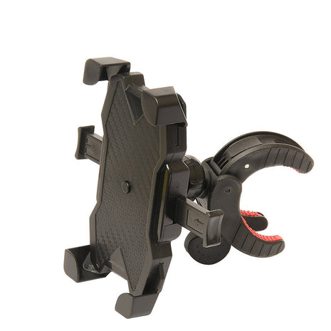 SOPORTE TECMASTER PARA MOTO Y BICICLETA 4" A 9" ROTACION 360° - Technosun