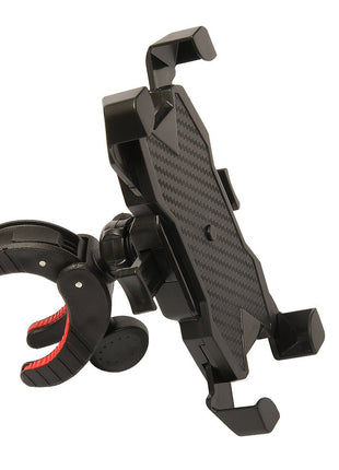 SOPORTE TECMASTER PARA MOTO Y BICICLETA 4" A 9" ROTACION 360° - Technosun