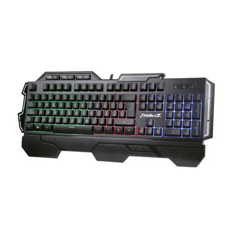 TECLADO GAMER FIDDLER KD609 RGB 110 TECLAS - Technosun