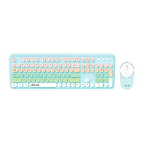 TECLADO Y MOUSE INALAMBRICO LENYES WK103 - Technosun