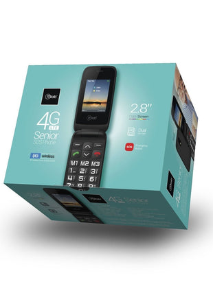 TELEFONO SENIOR MICROLAB 9204 SOS 4G LTE BLACK - Technosun