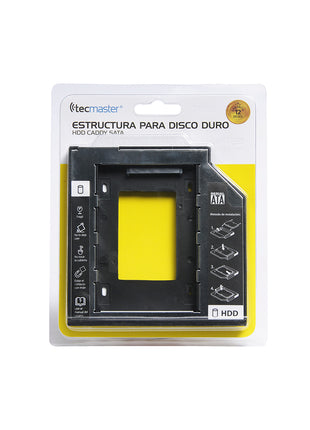 ESTRUCTURA PARA DISCO DURO HDD TECMASTER CADDY SATA